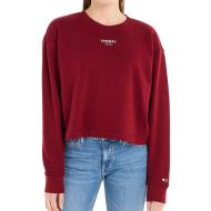 Sweat Bordeaux Femme Tommy Hilfiger Ess pas cher