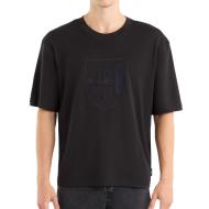 T-Shirt Noir Homme Umbro Crest
