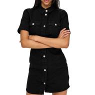 Robe en Jean Noir Femme JDY New Sanna