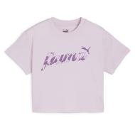 T-Shirt Violet Fille Puma Blossom pas cher