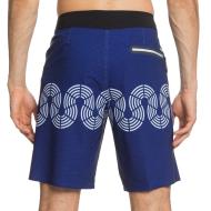 Short de Bain Bleu Homme Quiksilver Highline Connected Waves 19 vue 2