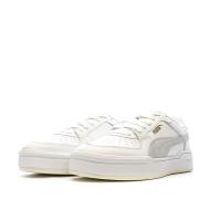 Baskets Blanche Homme Puma Suede vue 6