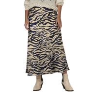 Jupe Beige/Marine Femme JDY Urba pas cher