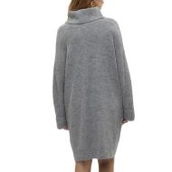 Robe Pull Grise Femme Vero Moda Vmjupiter vue 2