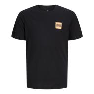 Camiseta negra para niño Jack & Jones Brandy barato