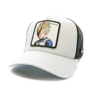 Casquette Noire/Blanche Homme Capslab Vegeta pas cher