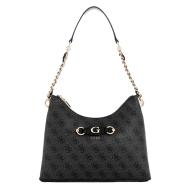 Sac à main Noir/Gris Femme Guess Izzy Top pas cher