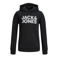 Sweat Noir Garçon Jack and Jones jecorp