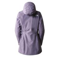 Parka Mauve Femme The North Face Hikestllr vue 2