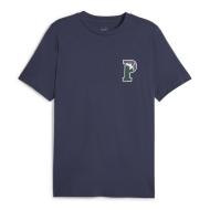 T-shirt Marine Homme Puma Squad Badge pas cher
