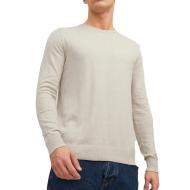 Pull Beige/Gris Homme Jack & Jones Emil