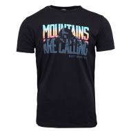 T-shirt Noir Homme Best Mountain 2001 pas cher