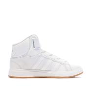 Baskets Blanc Mixte Adidas Grand Court Mid Shoes vue 2
