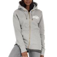 Sweat Gris Femme Superdry NYC pas cher