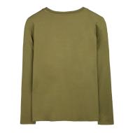 T-shirt Kaki Femme Teddy Smith Mianas vue 2