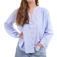 Blouse Bleu/Blanche Femme Goa Ros pas cher