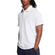 Polo Blanc Homme Under Armour 1386608 pas cher