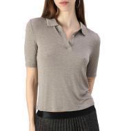 Polo Gris Femme JDY Sanni 2/4