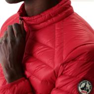 Doudoune Rouge Vif Homme Jott Mat vue 3