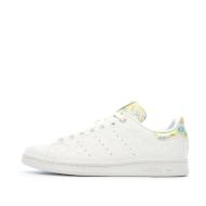 Baskets Blanches/fleurs Femme Adidas Disney Stan Smith pas cher