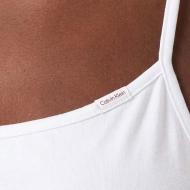Débardeur Blanc Femme Calvin Klein Jeans Stretch vue 3