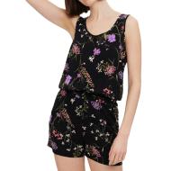 Combishort Imprimé Noir Femme Vero Moda Playsuit
