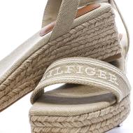 Sandales Beiges Femme Tommy Hilfiger Espad vue 7