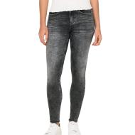 Jean Skinny Gris/Noir Femme Only Mid Ankle pas cher