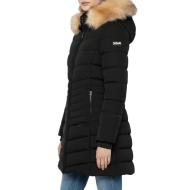 Parka Longue Noir Femme Schott GARDENAW