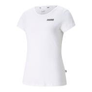 T-shirt Blanc Femme Puma Ess Tee
