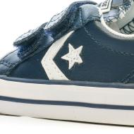 Basket Marine Garçon Bébé Converse Star vue 7