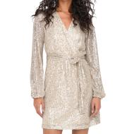 Robe à Sequins Rose Poudré Femme JDY Carmen pas cher