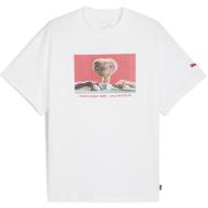 T-Shirt Blanc Homme Puma Hoops X E.t. pas cher