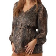 Blouse de Grossesse Noir/Marron Femme Vero Moda Maternity 20018589 pas cher