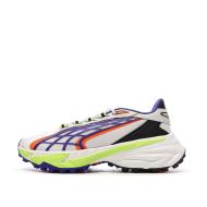 Baskets Blanches/Bleu/Orange Homme Puma Spirex pas cher
