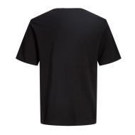 T-Shirt Noir Garçon Jack & Jones Jjgradient vue 2