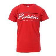 T-Shirt Rouge Garçon Redskins TS6074 pas cher