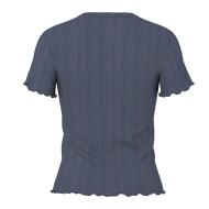 T-Shirt Marine Femme Pieces Marie vue 3