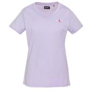 T-Shirt Mauve Femme Schott TSBRODEDW