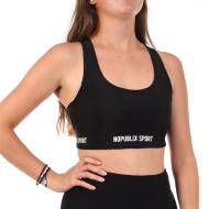 Women's black bra No Publik California affordable