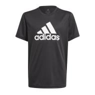 T-shirt Noir Garçon Adidas GN14 pas cher