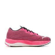 Chaussures Running Rose Fuchsia Femme Puma Velocity Nitro 2 vue 2