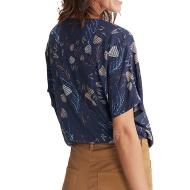 Blouse Marine Femme TBS Hazel vue 2