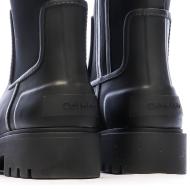 Bottes Noir Femme Calvin Klein Jeans High Rainboot Neopre vue 6