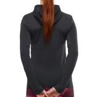 Sweat capuche Noir Femme Salomon Comet Seamless vue 2