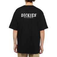 T-shirt Noir Homme Dickies Script vue 2