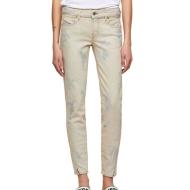 Jean Slim Low Bleu très délavé Femme Diesel D-jevel pas cher
