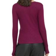 Top Manches longues Prune Femme JDY Lucca vue 2