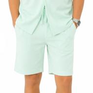 Short Turquoise Garçon Paname Brothers Poly Texture