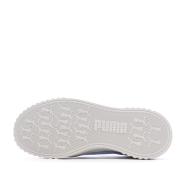 Baskets Blanc/Gris Femme Puma Carina 3.0 Luxe vue 5